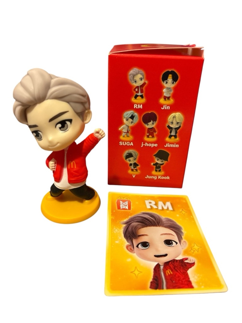 McDonald's Tiny Tan BTS RM Figure